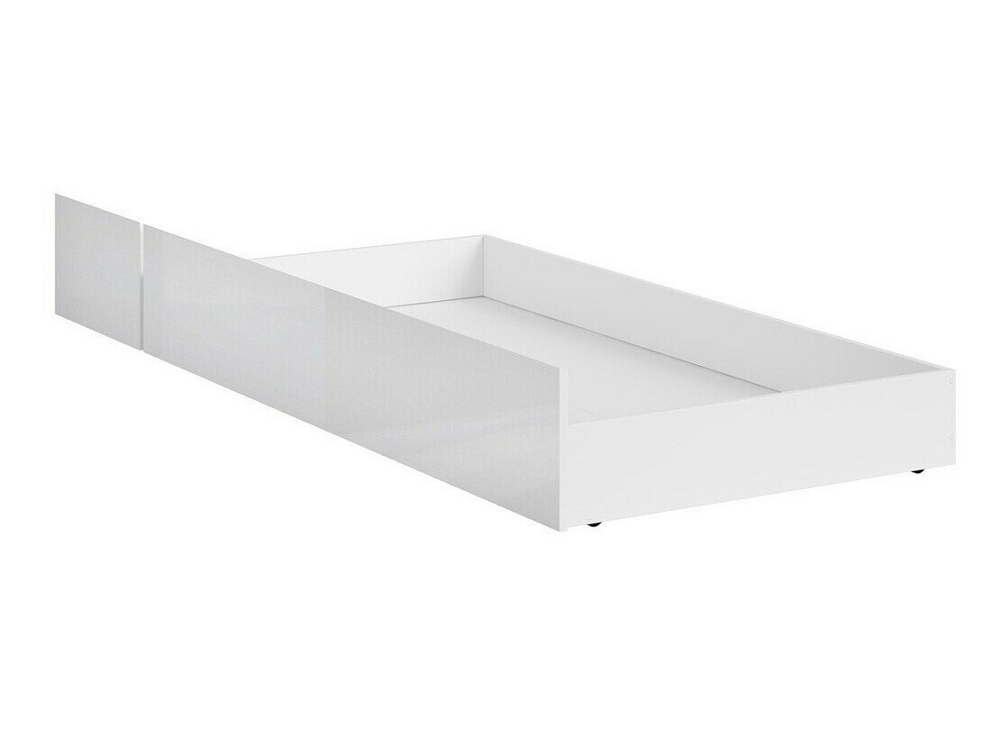 Storage Sonsoru 133 (White + Glossy white + Wotan Oak)