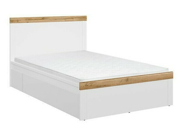 Storage Sonsoru 133 (White + Glossy white + Wotan Oak)