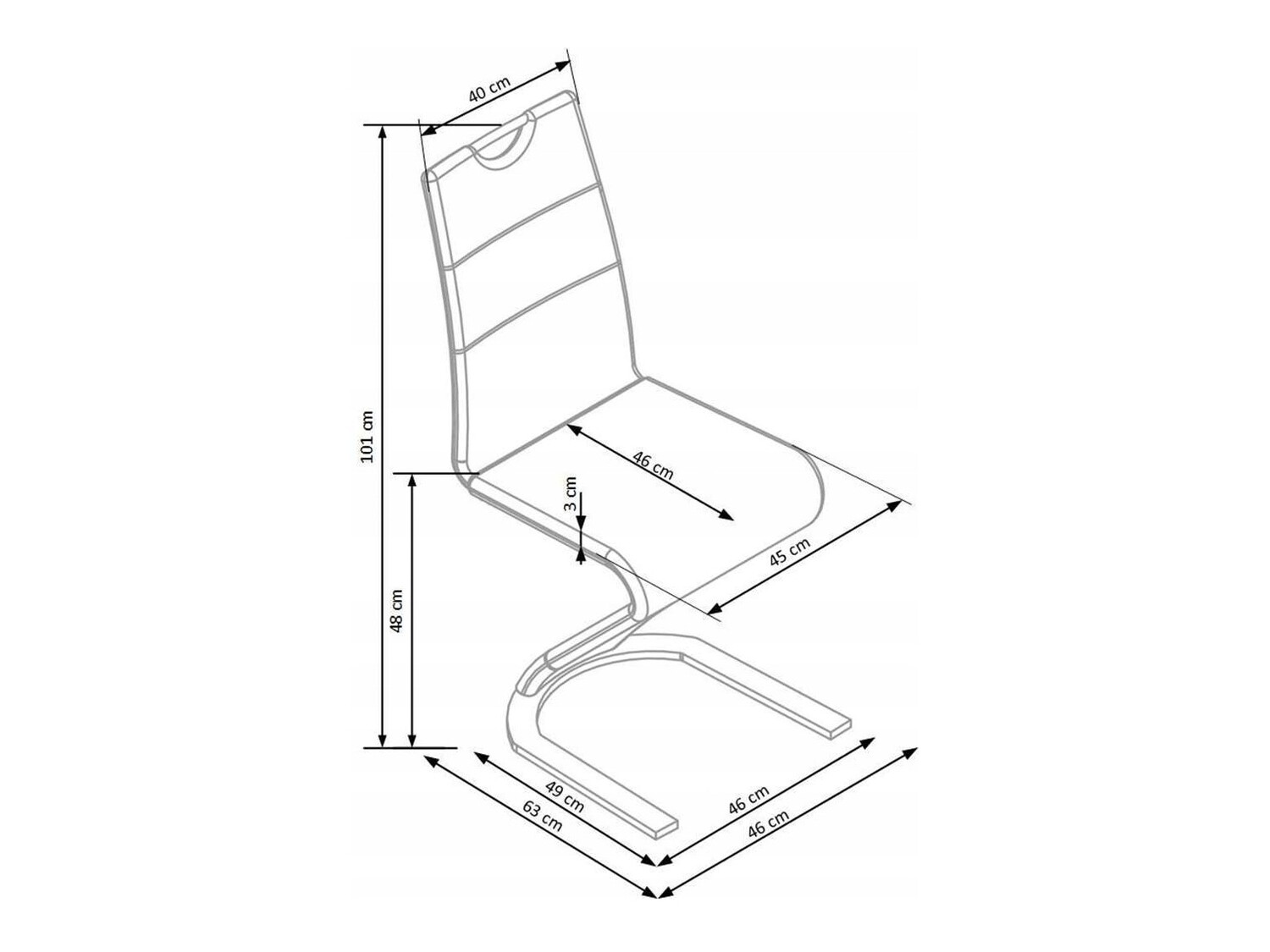 Chair Houston 250 (White)