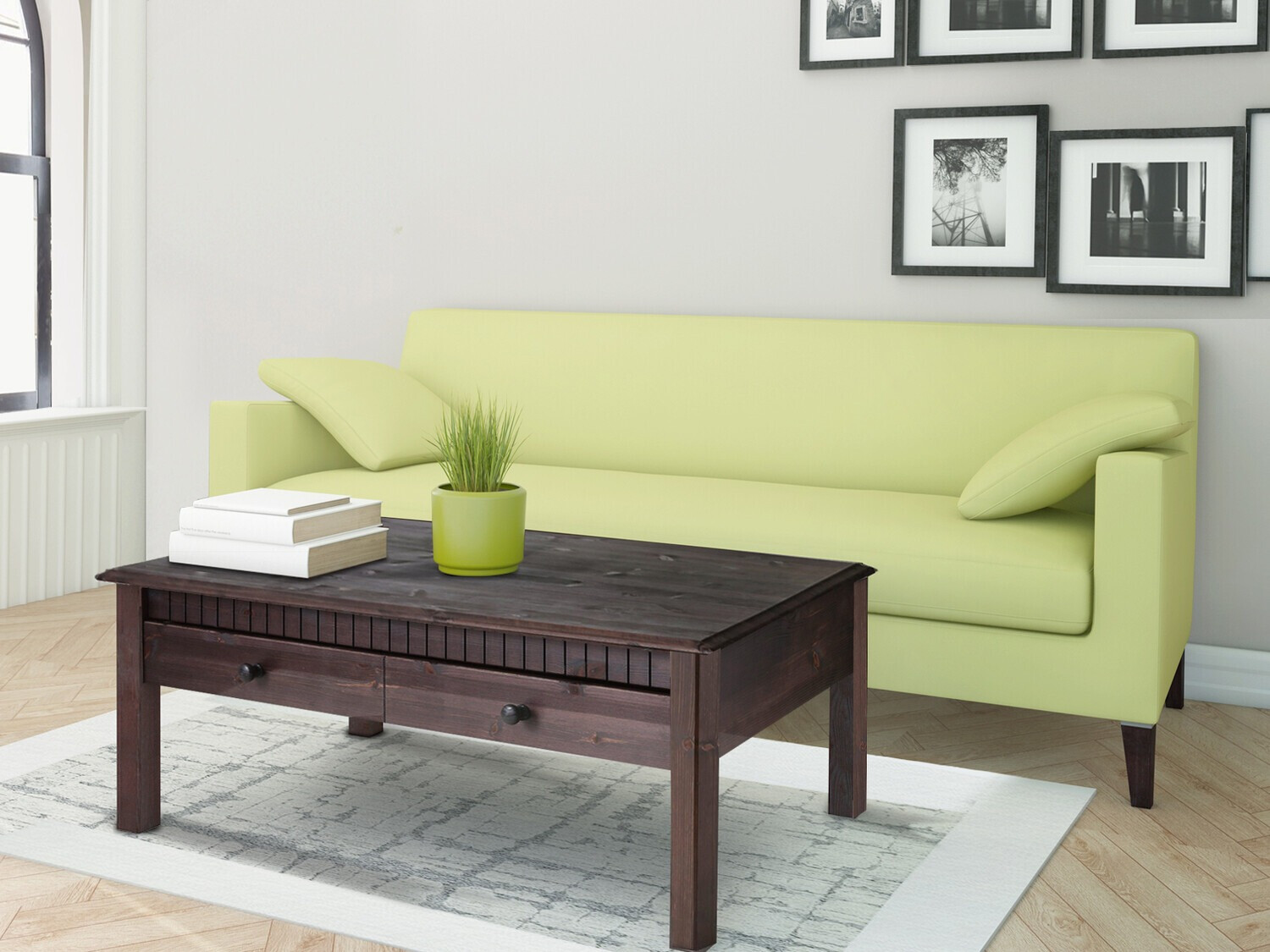 Τραπεζάκι σαλονιού Cavfelo 102 (Havana δρυς)