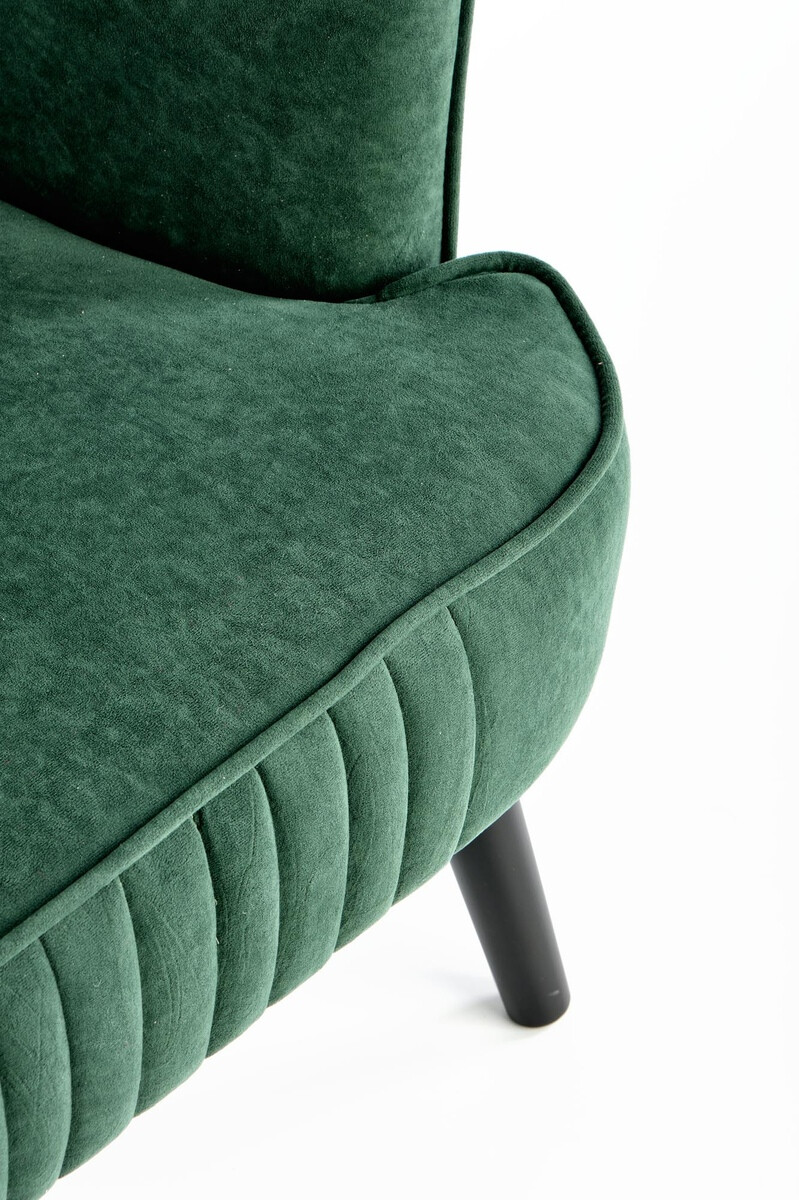 Armchair Houston 955 (Dark green + Black)