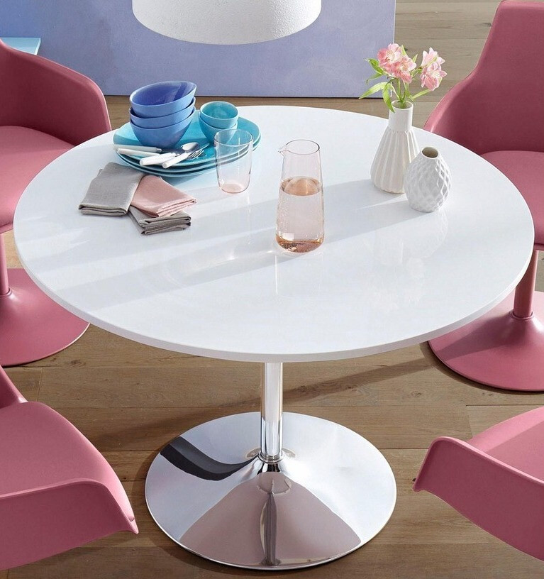 Table Denton 929 (Glossy white)