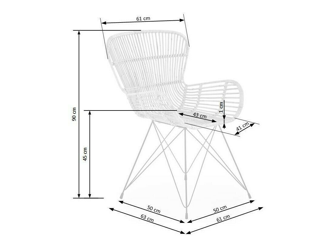 Chair Houston 487 (Light brown)