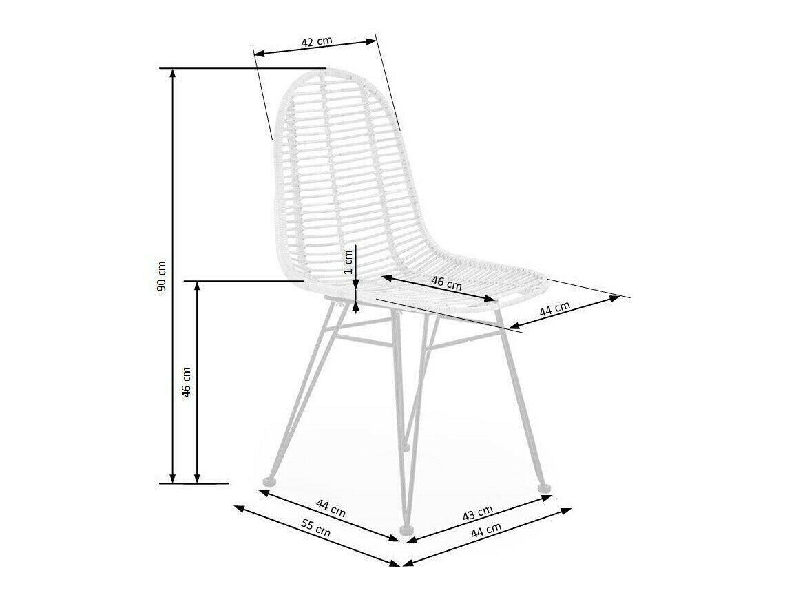 Chair Houston 489 (Light brown)