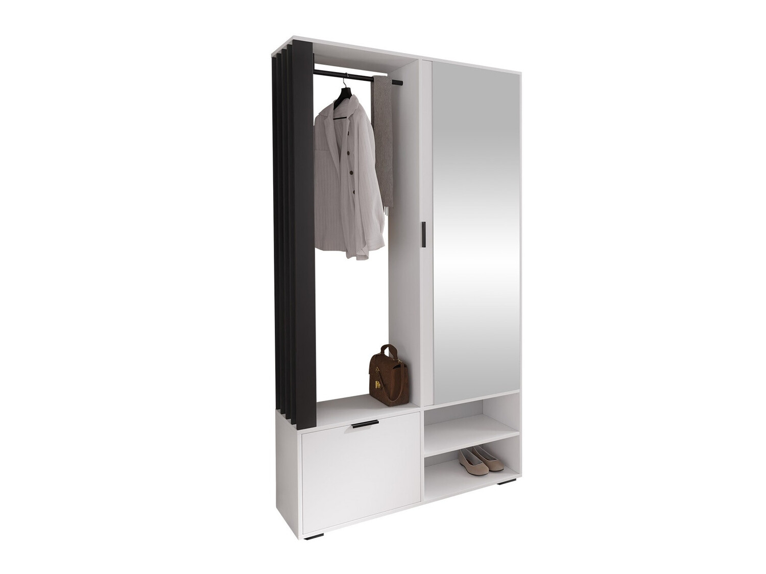 Σετ διαδρόμου Vinea (Άσπρο + Μαύρο)