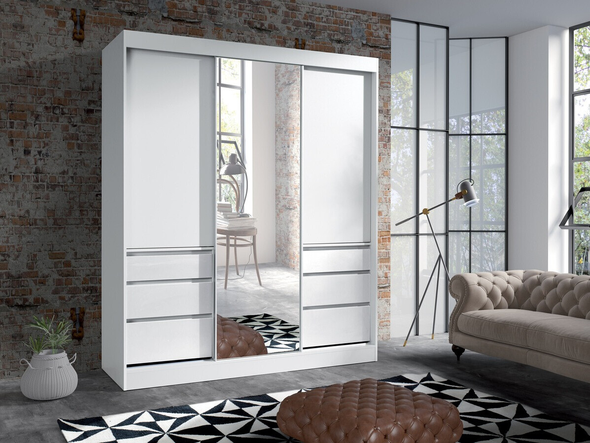 Wardrobe Toledo 120 (White)