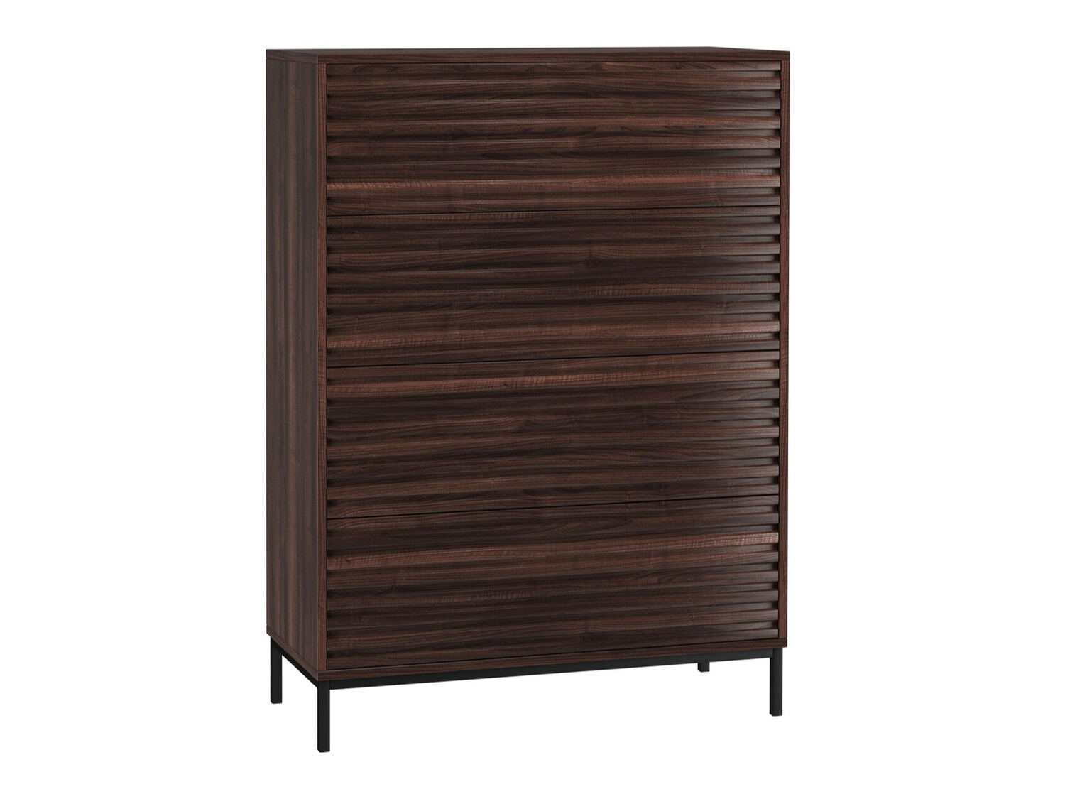 Συρταριέρα Denton 997 (Καρυδί)