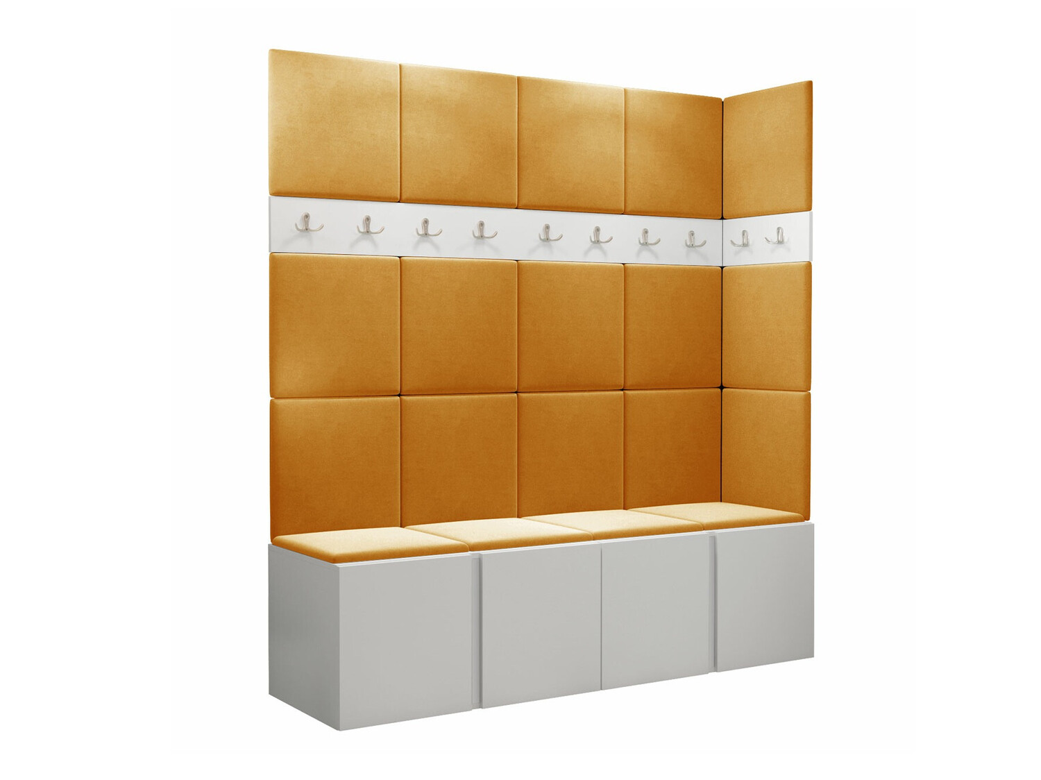 Σετ διαδρόμου Pinis II (Άσπρο)