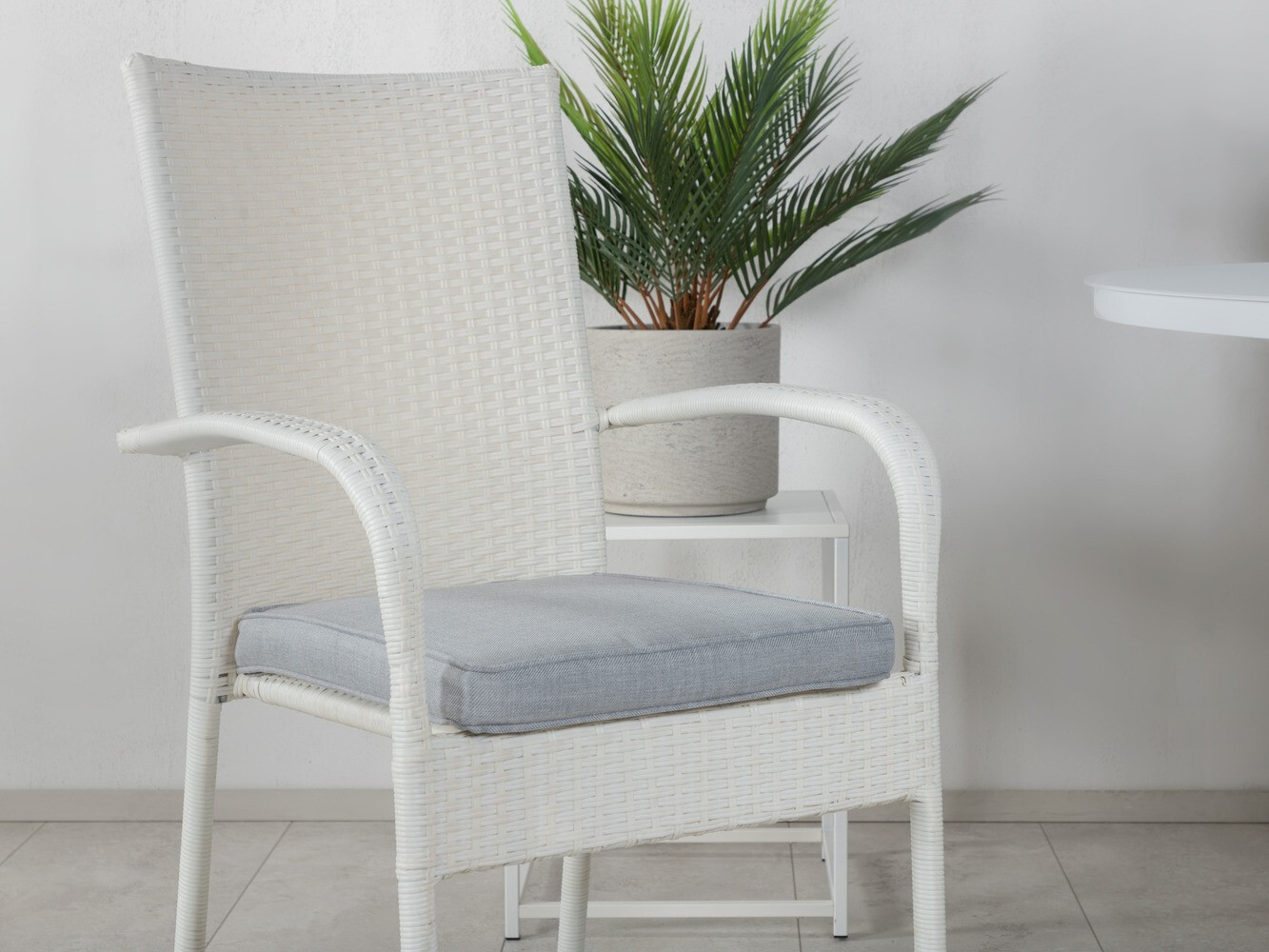 Outdoor chair Dallas 736 (White)