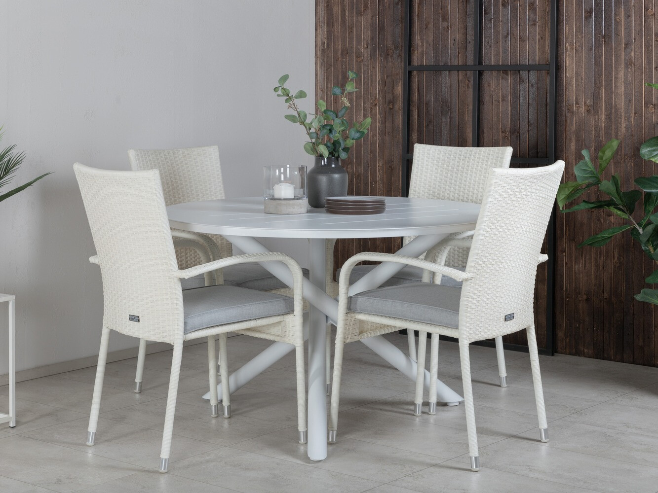 Outdoor chair Dallas 736 (White)