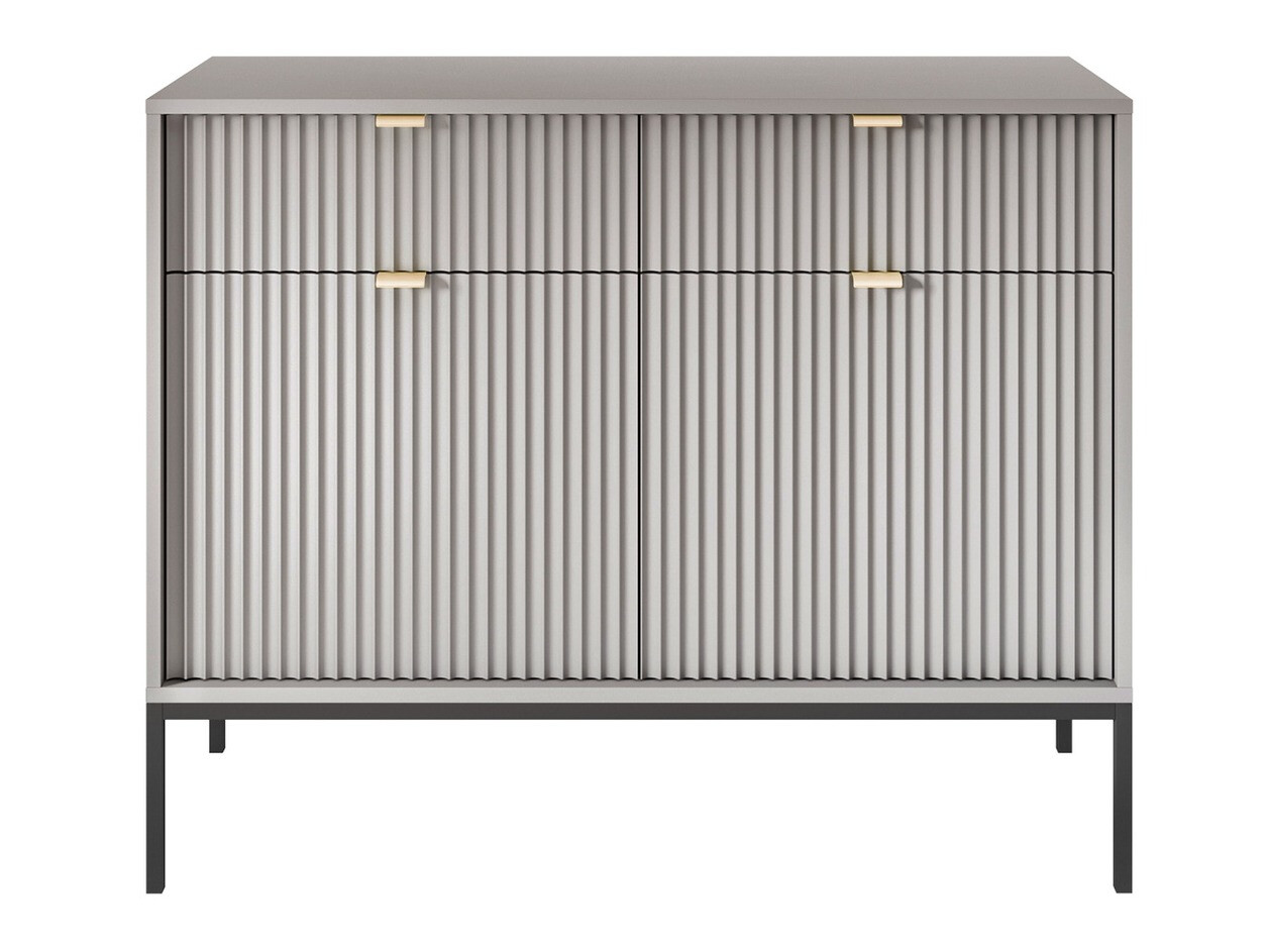 Σιφονιέρα Lima L100 (Γκρι + Μαύρο)