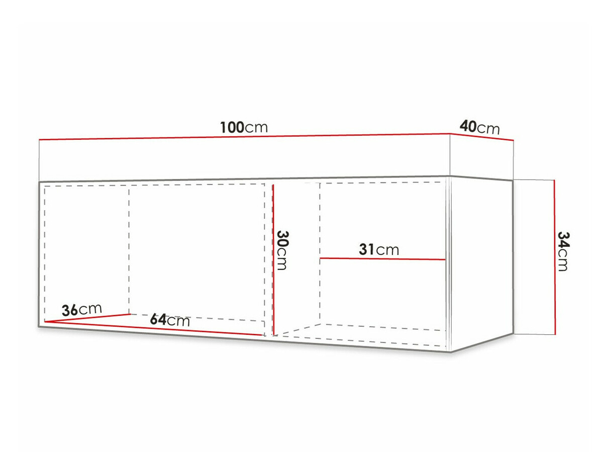Έπιπλο τηλεόρασης Anulio (Άσπρο)