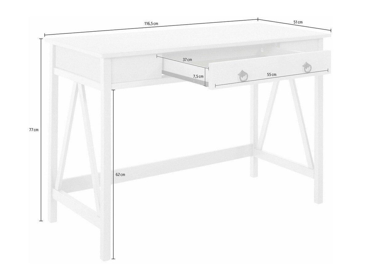 Γραφείο Denton 421 (Ανοιχτό καφέ)