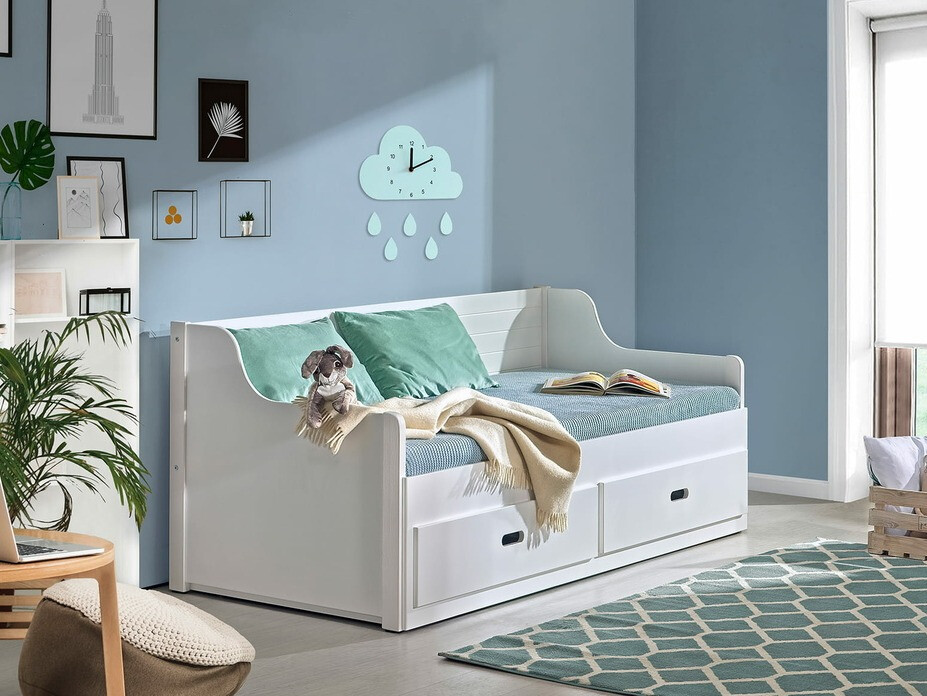 Κρεβάτι Ogden 164 (Άσπρο)