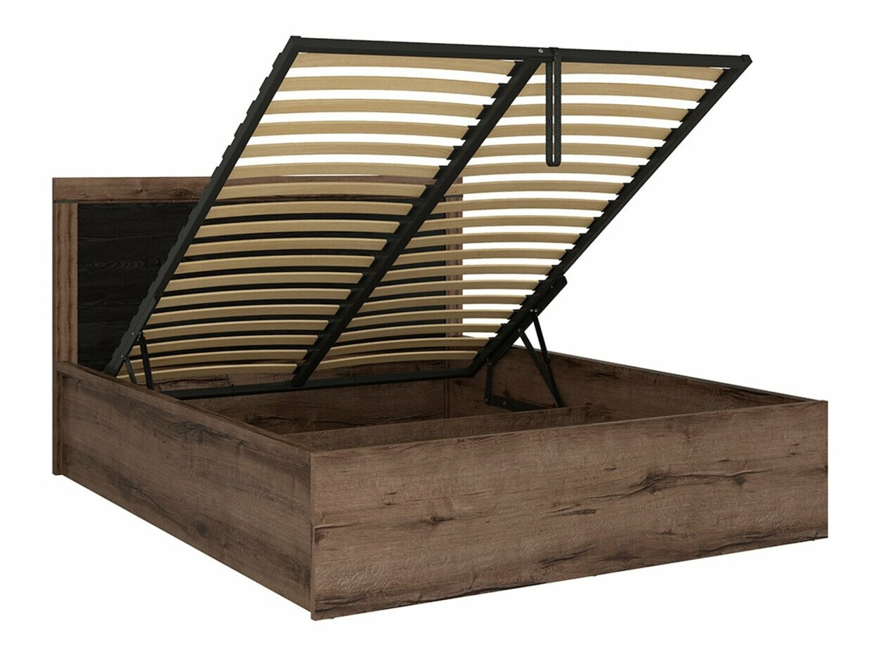 Κρεβάτι Dunfelu 110 (Monastery δρυς + Μαύρη δρυς)