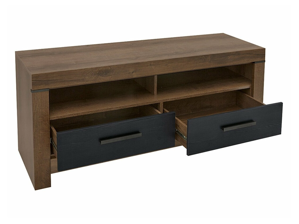 TV stand Dunfelu 104 (Monastery oak + Black oak)