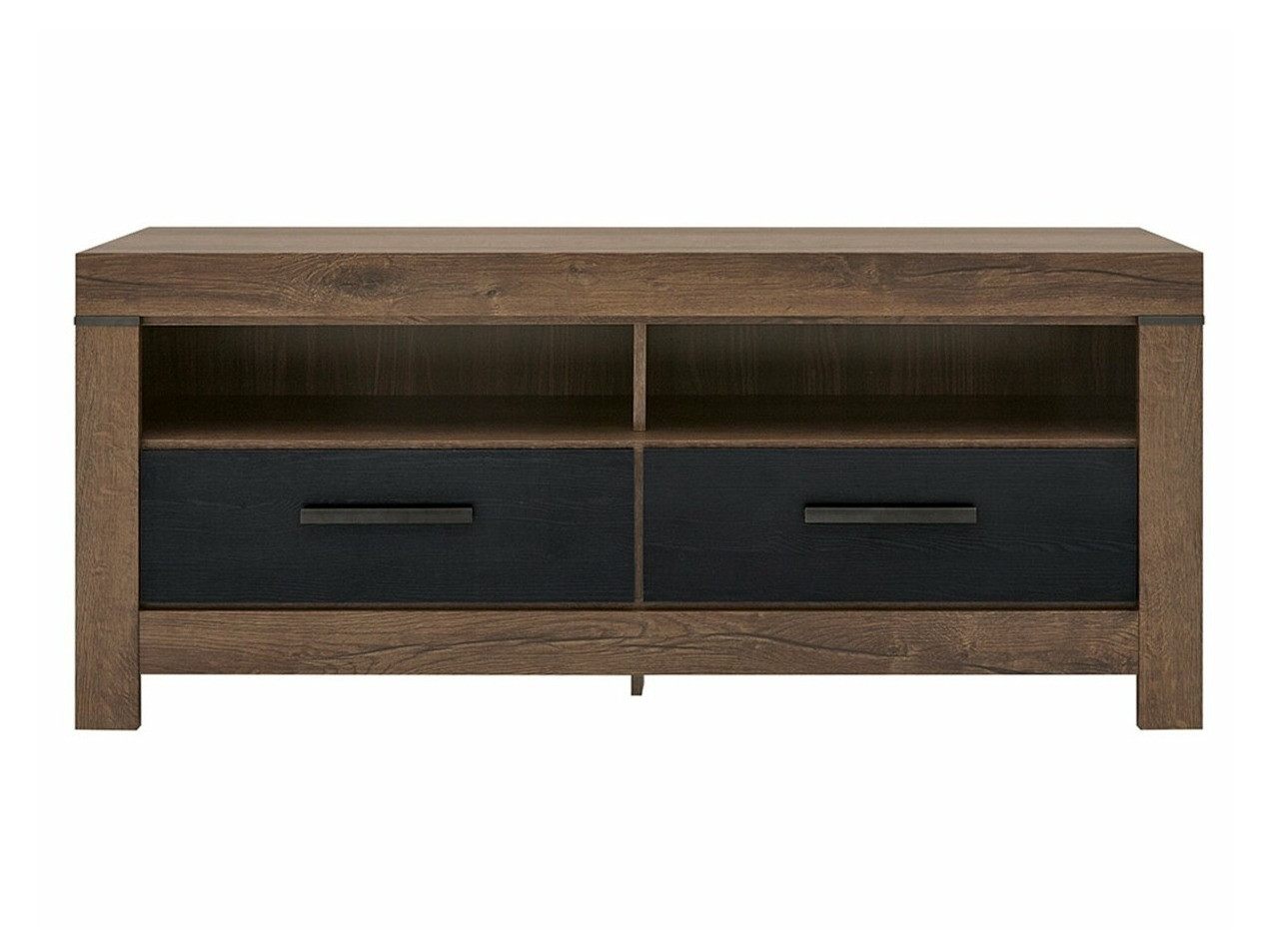 TV stand Dunfelu 104 (Monastery oak + Black oak)