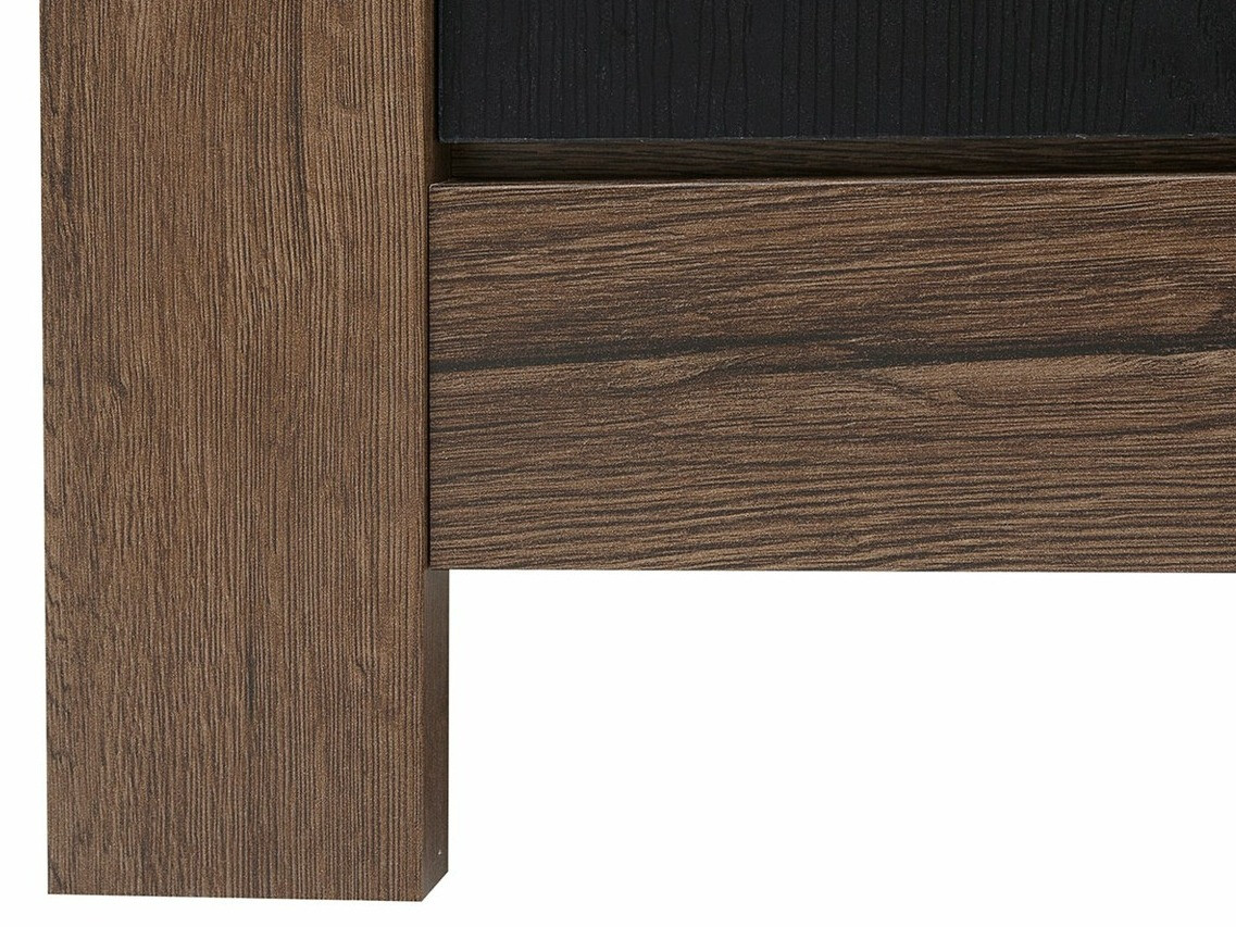 TV stand Dunfelu 104 (Monastery oak + Black oak)