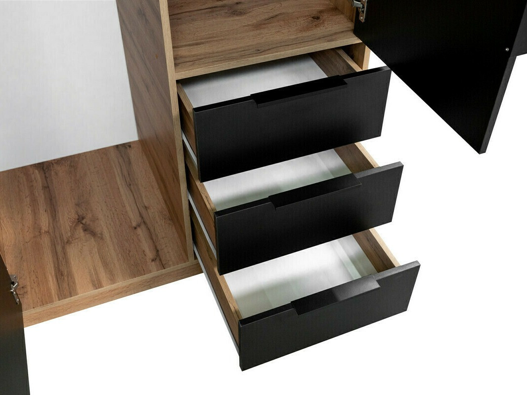 Wardrobe Collis III (Wotan Oak)