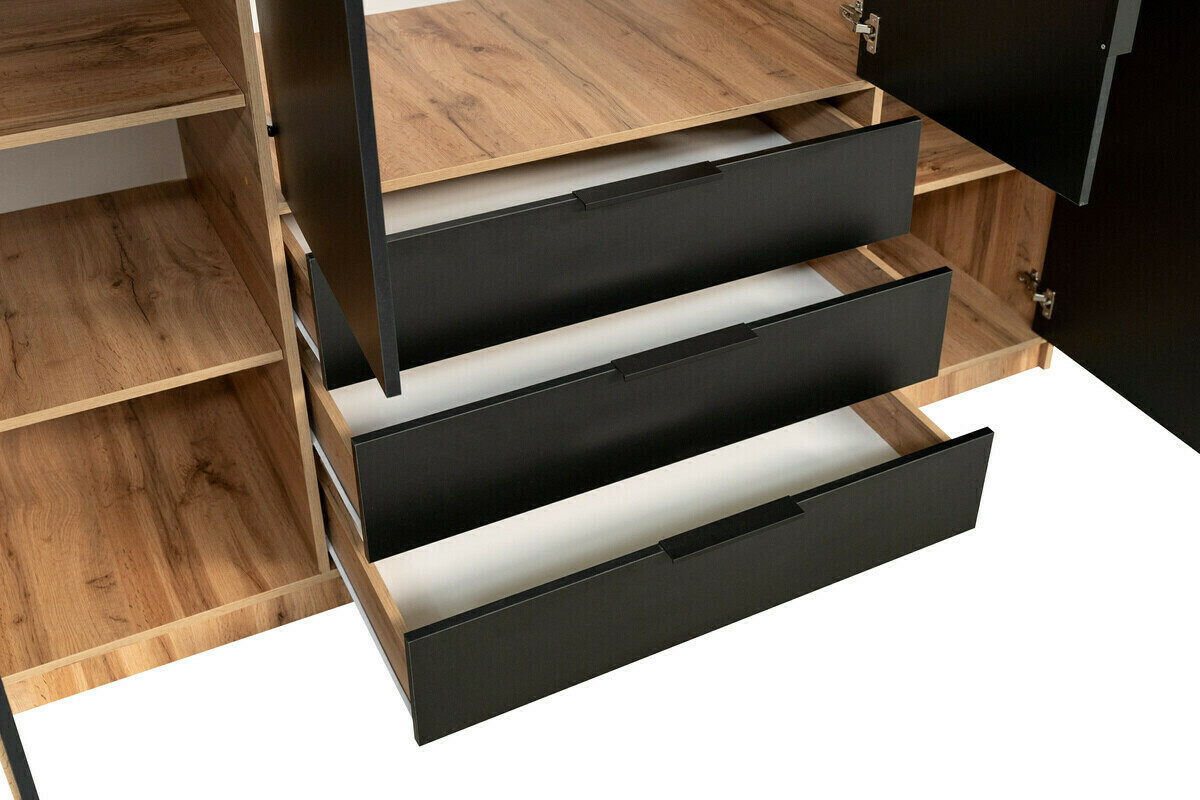 Wardrobe Collis V (Wotan Oak)