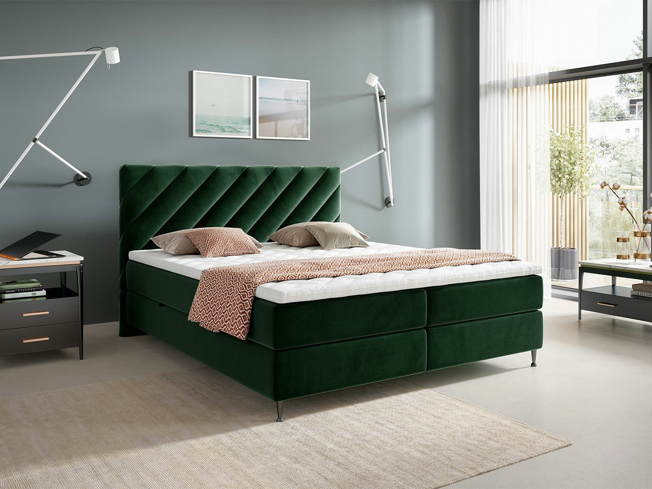 Continental bed ComfiDream Onaona (Fresh 13)