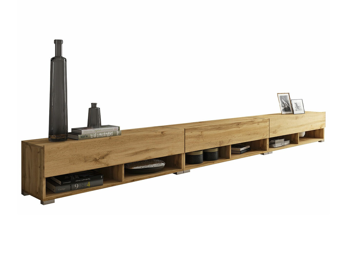 Έπιπλο τηλεόρασης Sarasota 144 (Δρυς wotan)