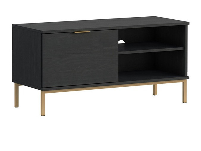 TV stand Providence R105 (Black oak + Golden)