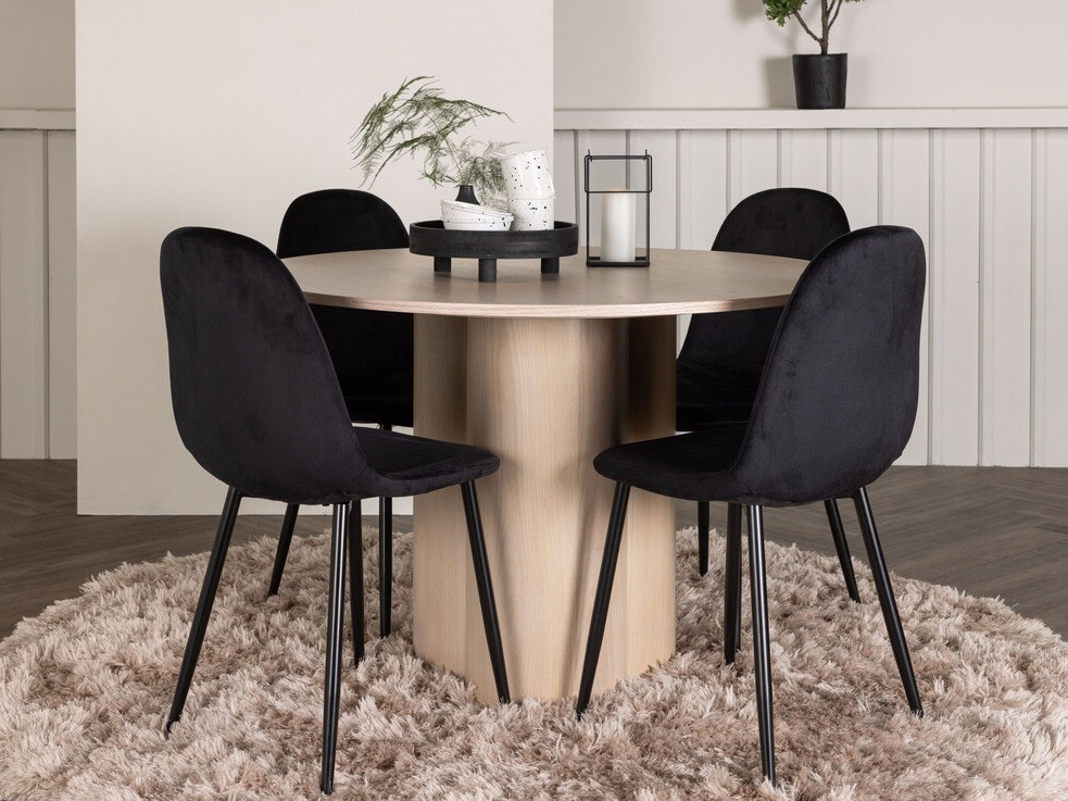Dining set Dallas 3401 (Black)