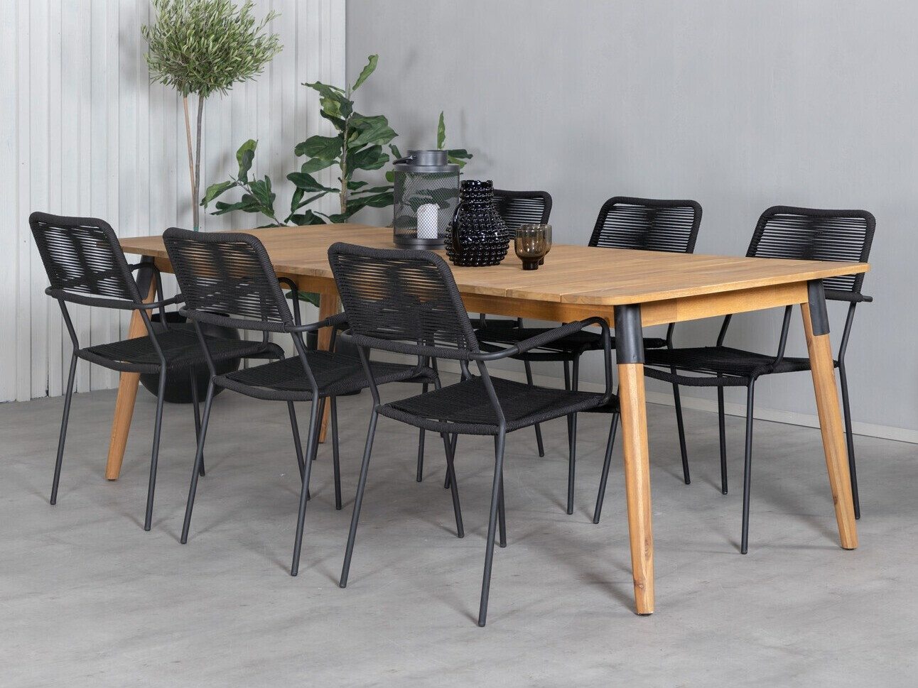 Table and chairs set Dallas 2877