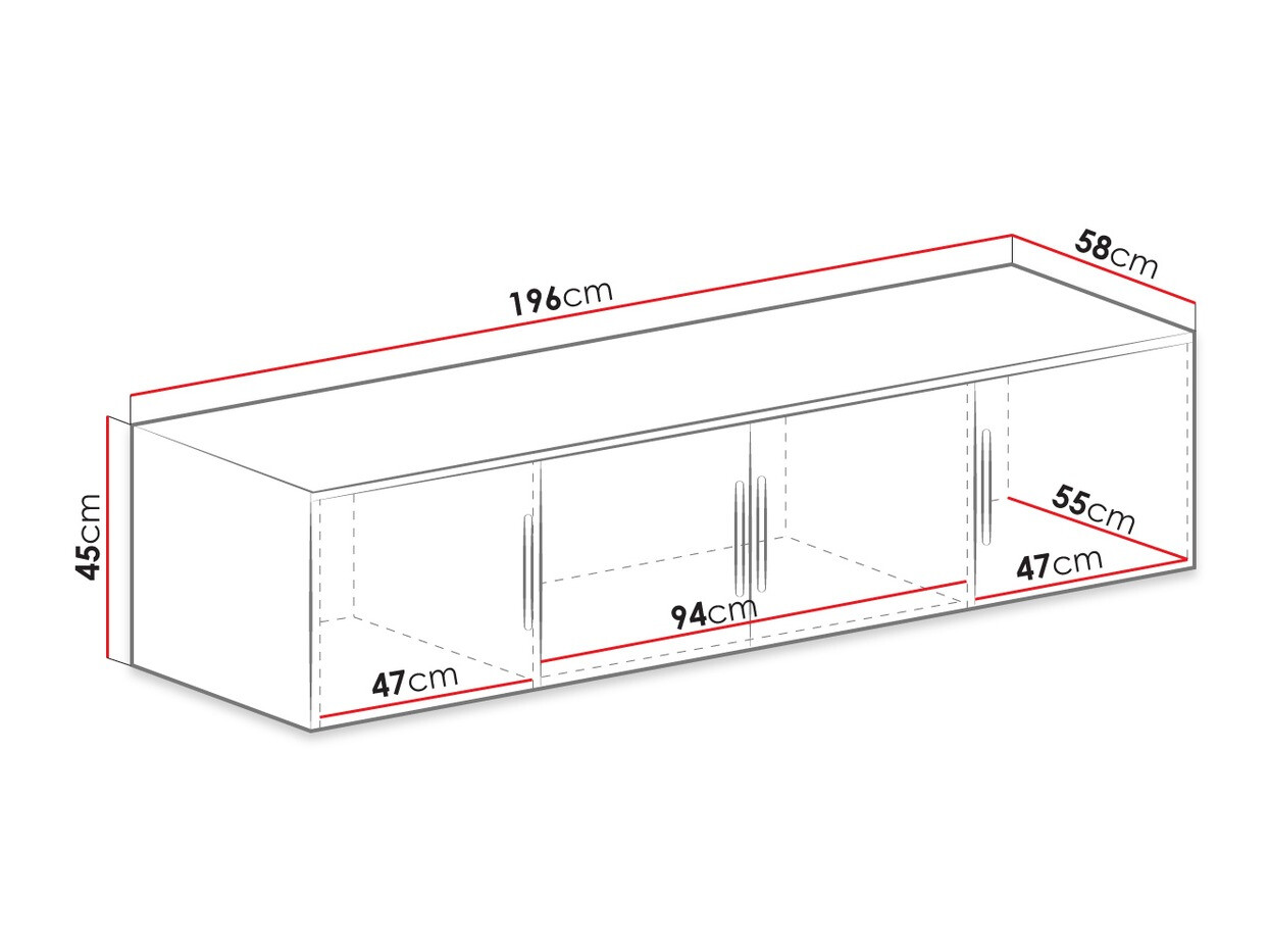 Μπουφέ Dortivu (Άσπρο)
