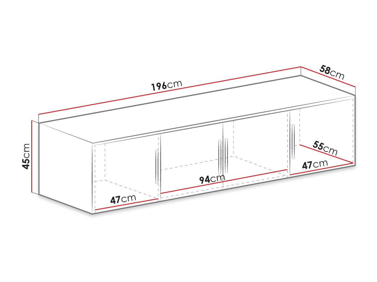 Ντουλάπα Dortivu I (Γραφίτης)