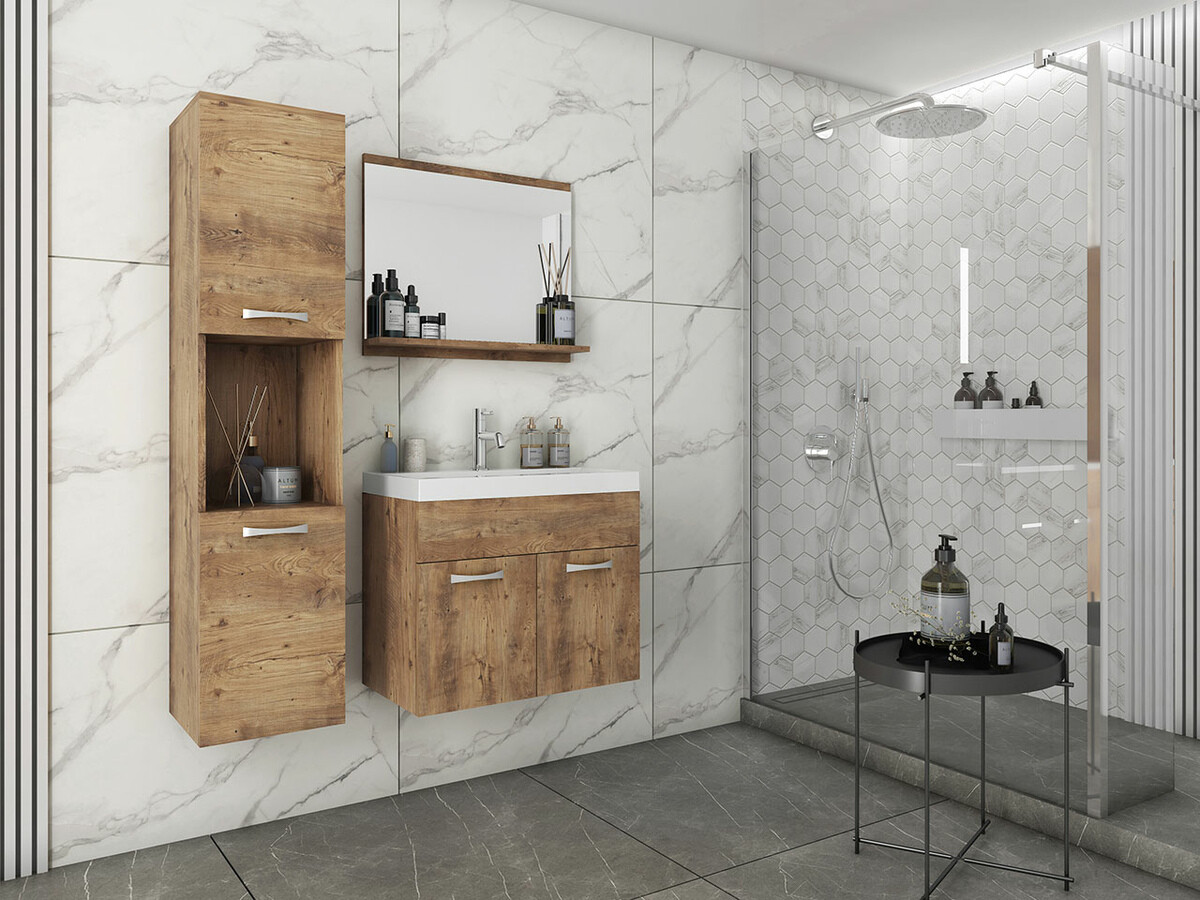 Σετ μπάνιου Sarasota 122 (Καρυδί)