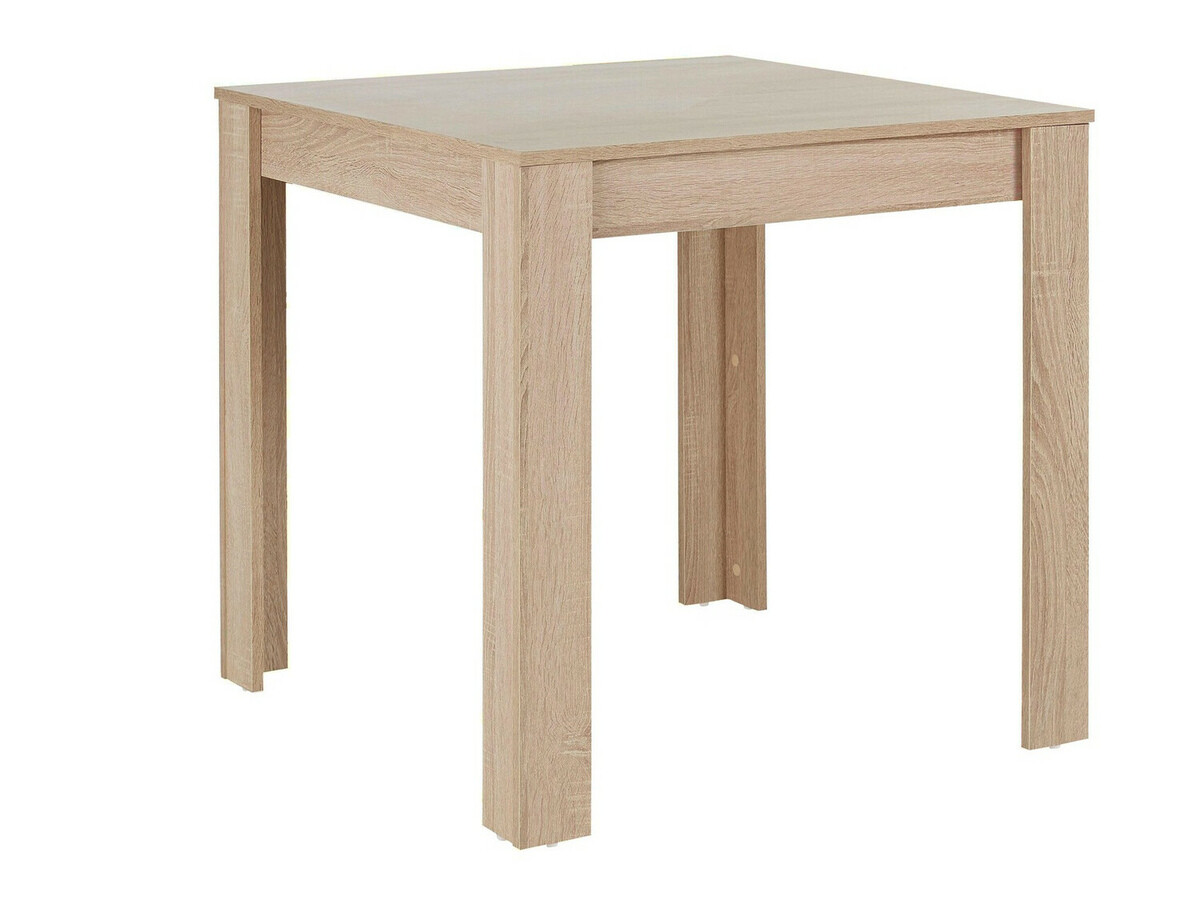 Σετ τραπεζαρίας Denton 1132 (Μαύρο + Δρυς)