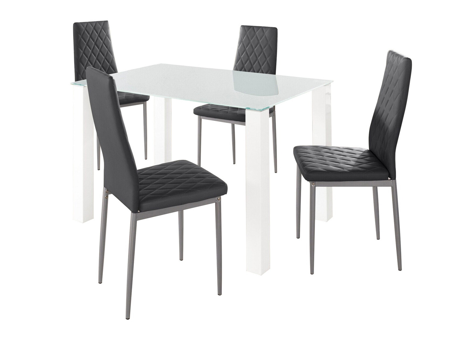 Dining set Denton 1136 (Black)