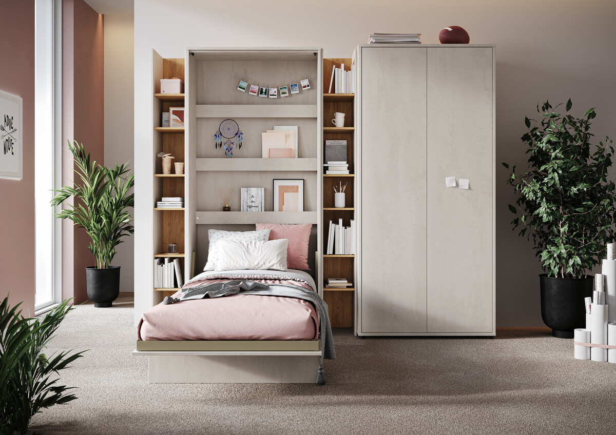 Wall bed Concept Lenart I (120 x 200 cm)
