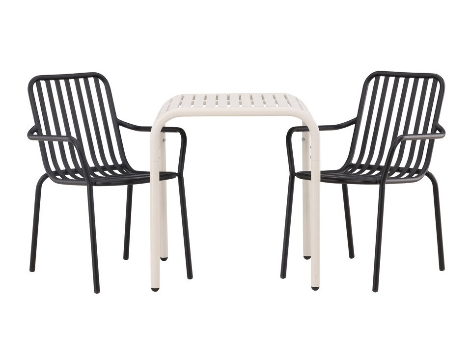 Σετ επίπλων μπαλκονιού Dallas 3531 (Μαύρο)