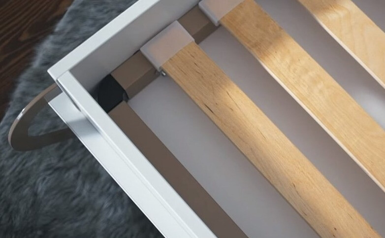 Κρεβάτι τοίχου Concept Pro Lenart Levfere 109 (Γκρι)