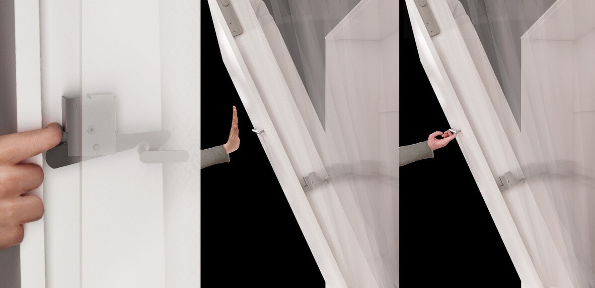 Κρεβάτι τοίχου Concept Pro Lenart Levfere 109 (Γκρι)