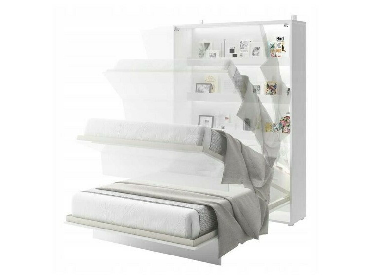 Wall bed Concept Pro Lenart VII (Artisan oak + Beige)