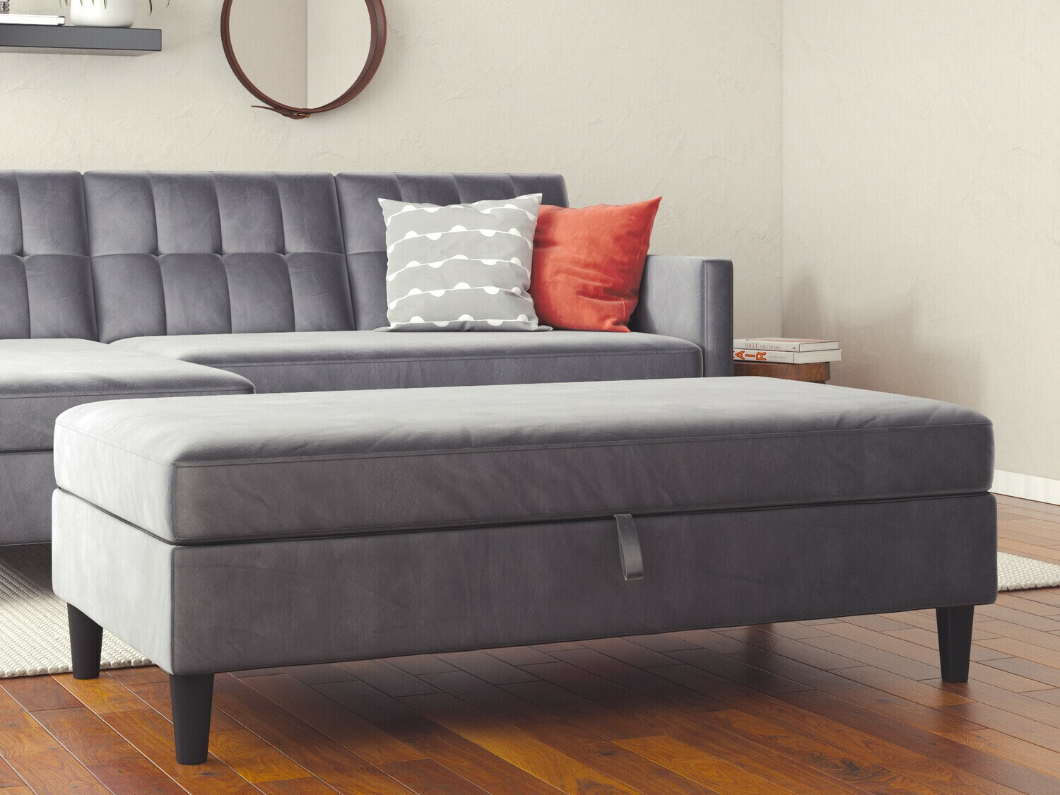 Ταμπουρέ Tulsa 536 (Γκρι)