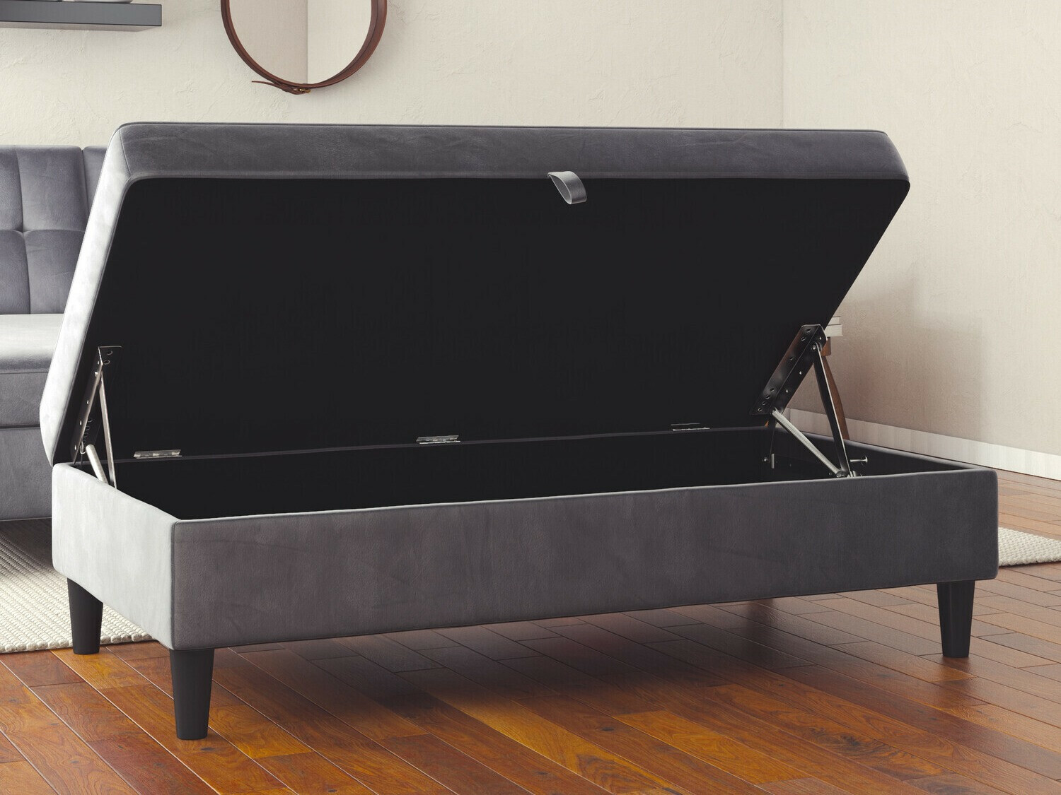 Ταμπουρέ Tulsa 536 (Γκρι)