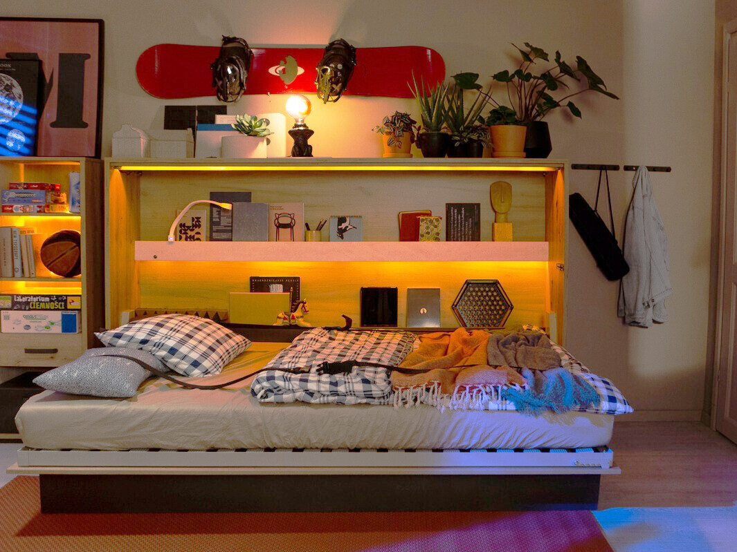 Κρεβάτι τοίχου Concept Pro Lenart Levfere 104