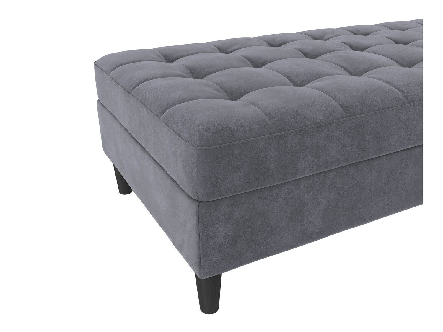 Upholstered bench Tulsa 544 (Grey)