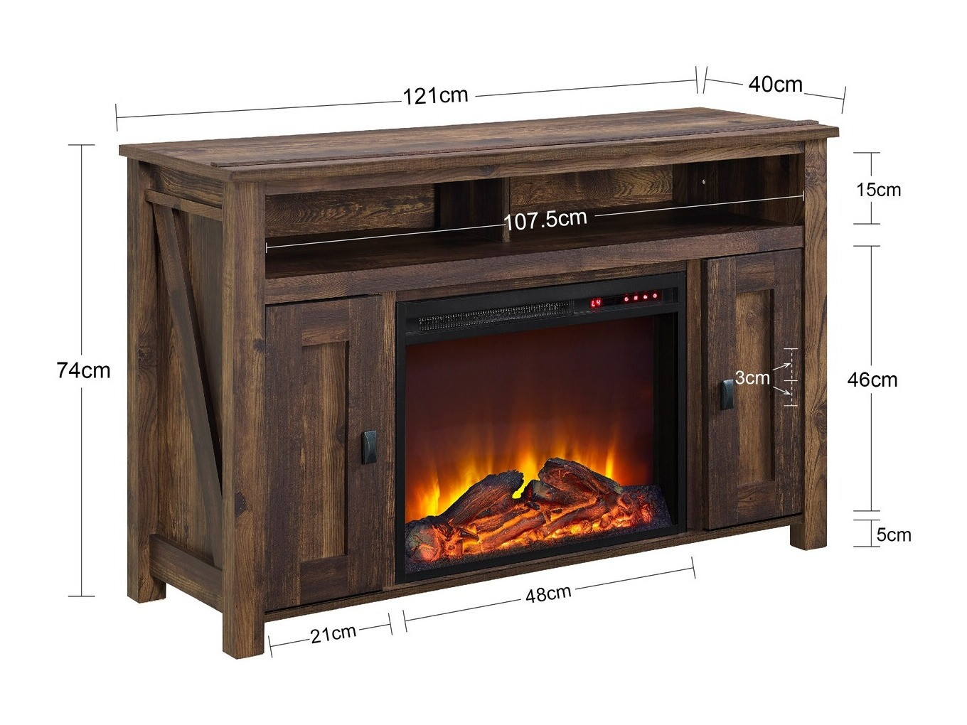 Sideboard Tulsa 548 (White)