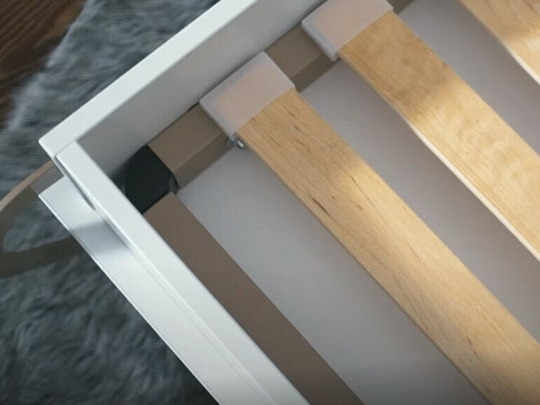 Σετ επίπλων Concept Pro Lenart XI (Γυαλιστερό λευκό + Άσπρο)