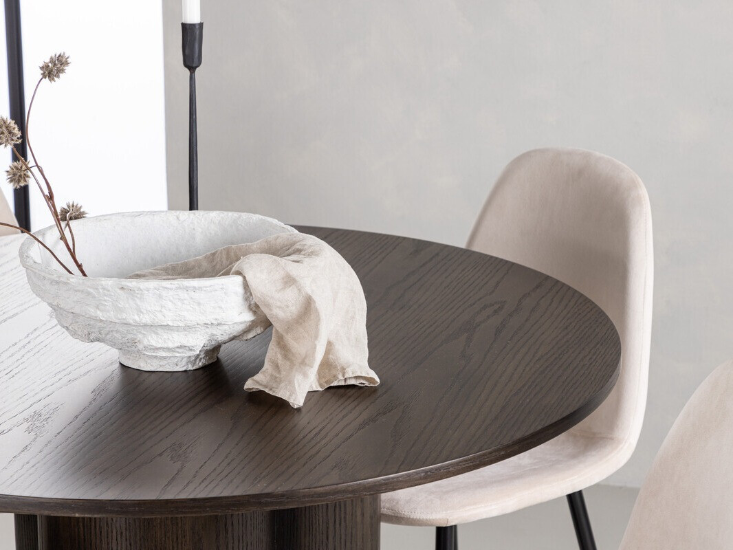 Σετ τραπεζαρίας Dallas 3750 (Κρεμ)