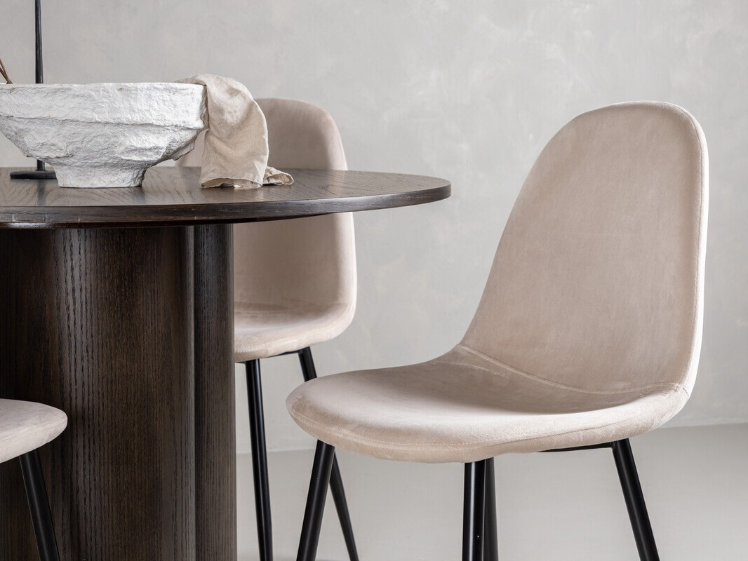 Σετ τραπεζαρίας Dallas 3750 (Κρεμ)