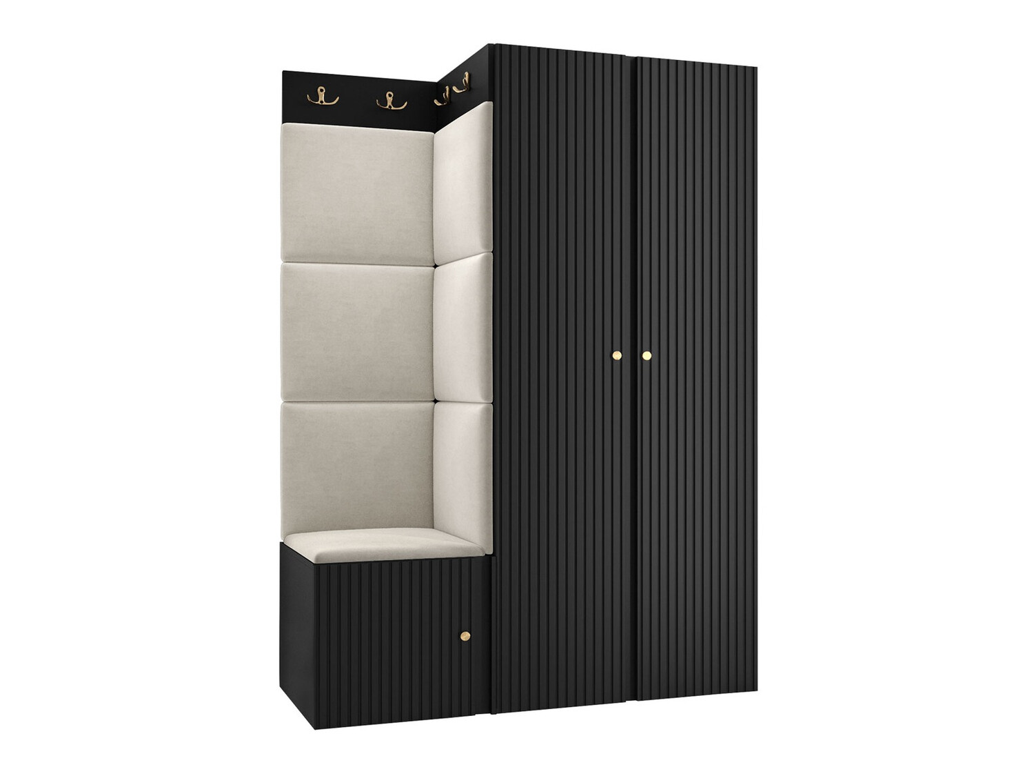 Hallway set Hartford 387 (Black)