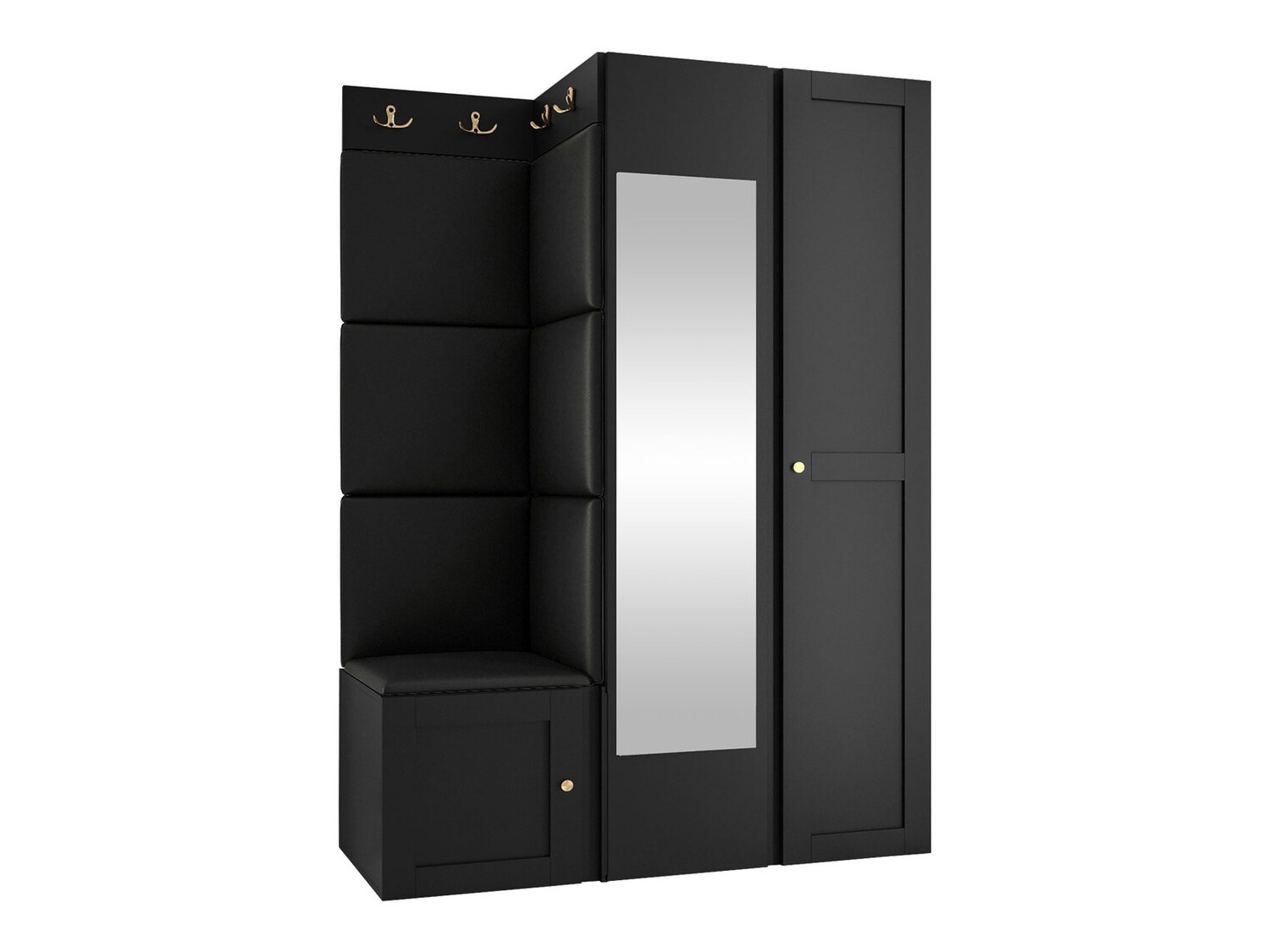 Σετ διαδρόμου Hartford 380 (Οικολογικό δέρμα Soft 011)