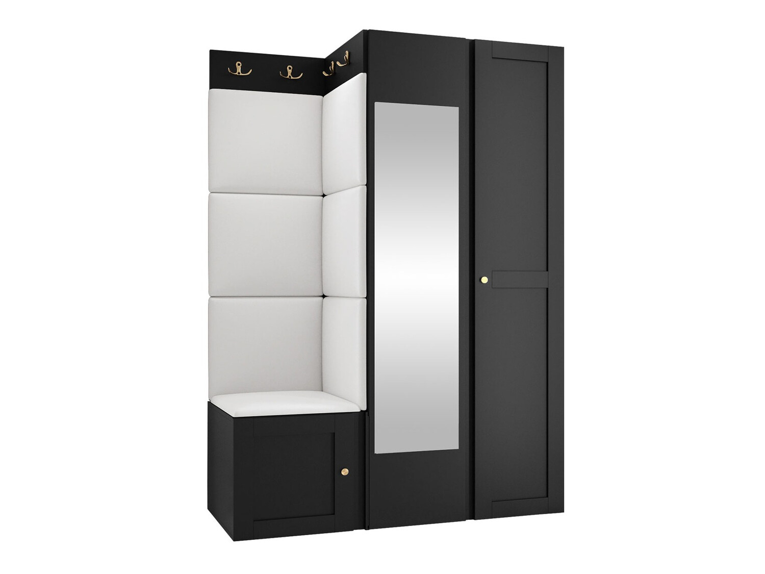 Σετ διαδρόμου Hartford 380 (Οικολογικό δέρμα Soft 017)